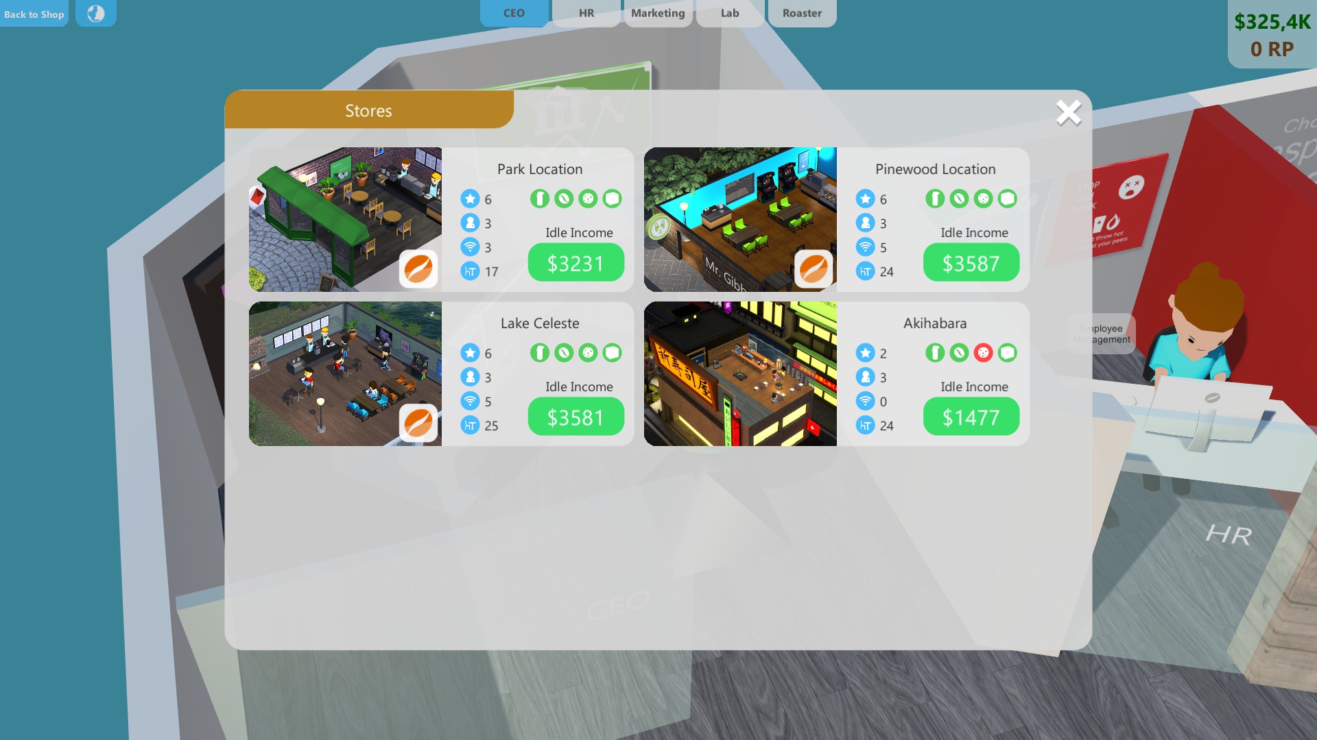 Coffee Shop Tycoon 