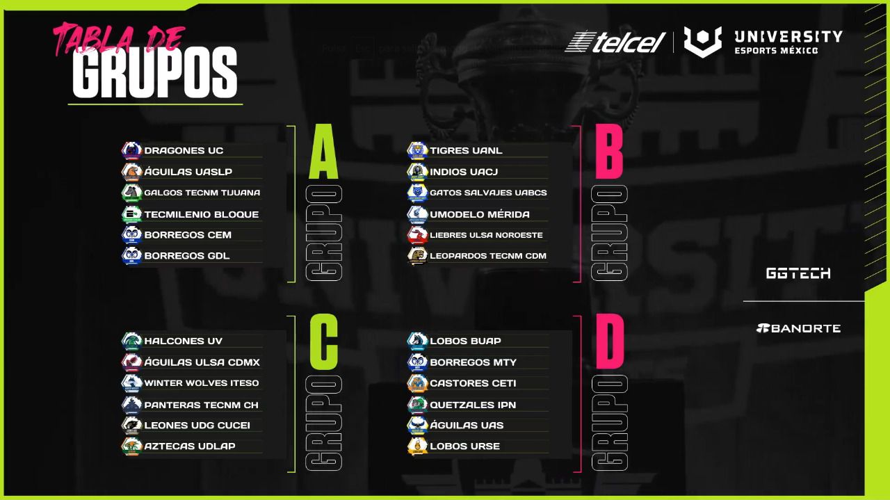 Telcel University Esports México
