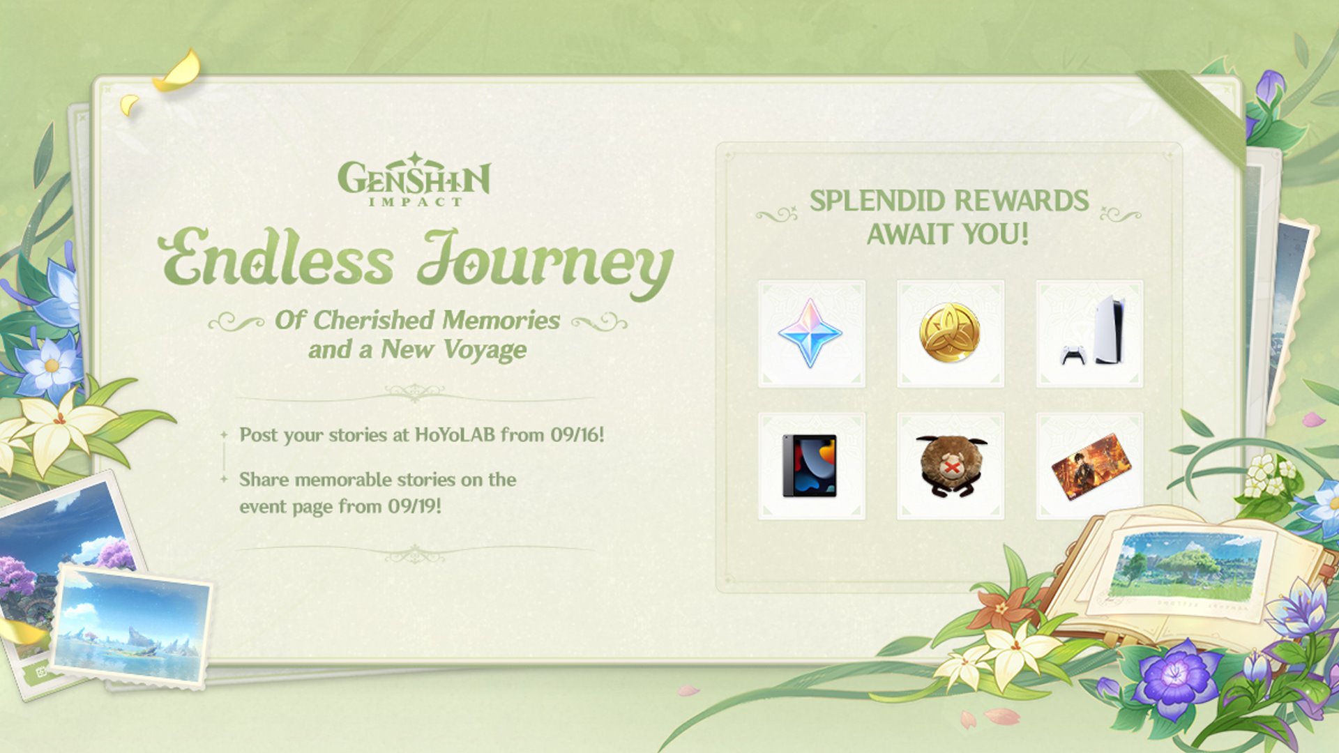 genshin Impact 3.1 evento