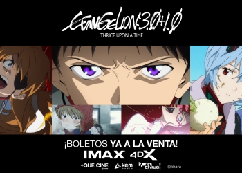 Evangelion 3.0+1.0 4DX e Imax W Arata