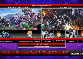 SD Gundam Battle Alliance DLC 3 W Arata
