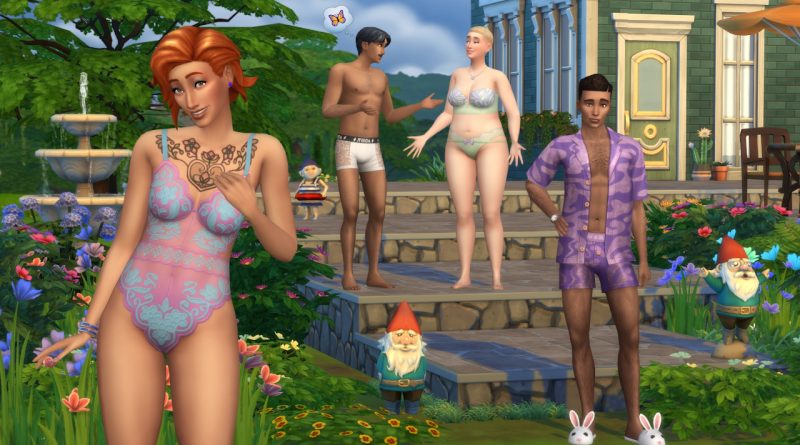 Los Sims 4 Kits Ropa íntima Baños W Arata
