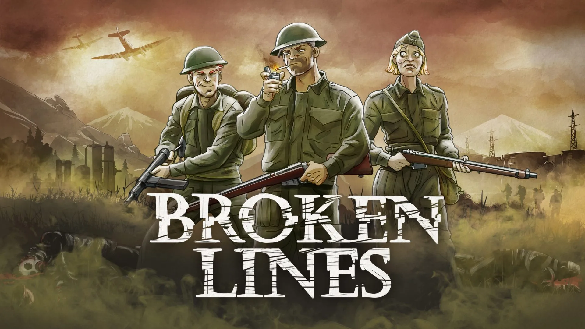 Broken Lines W Arata