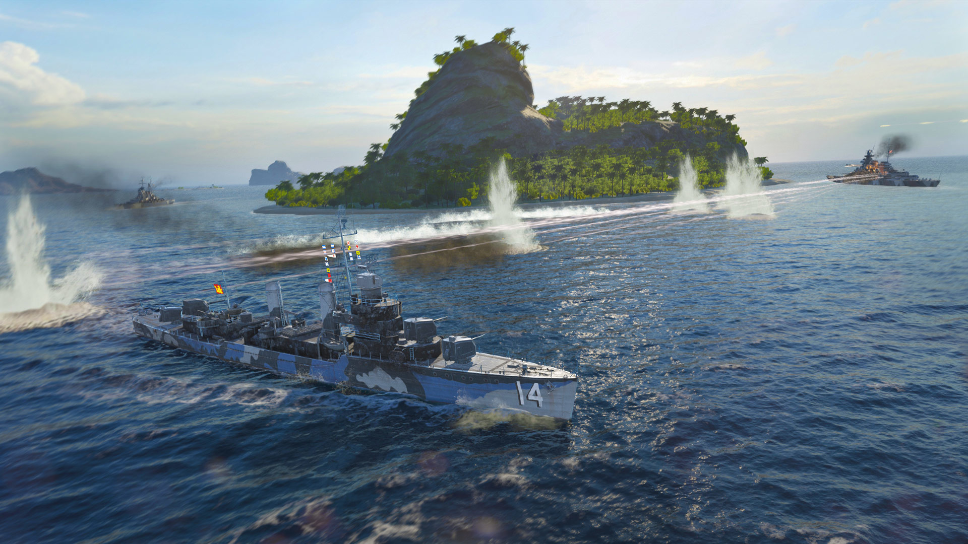 World of Warships está disponible en Steam y su página oficial
