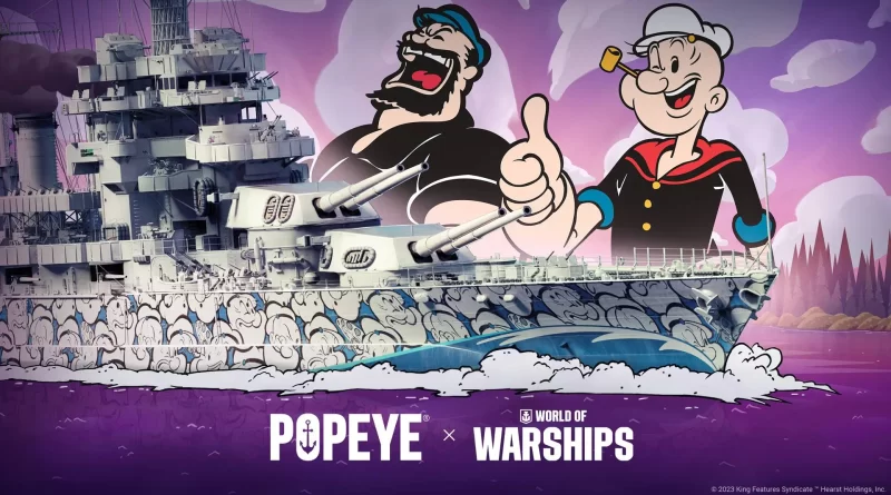 World Of Warships x Popeye W Arata