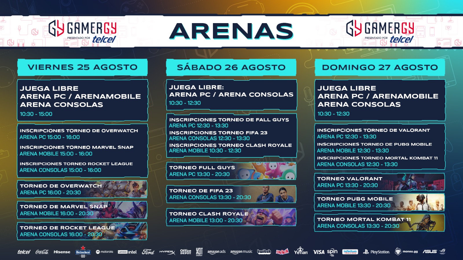 Esto es todo lo que podrás hacer en la GAMERGY México - Arata