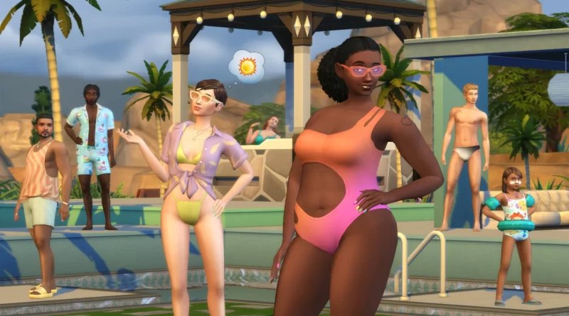Los Sims 4 ¡Al Agua, Patos! W Arata