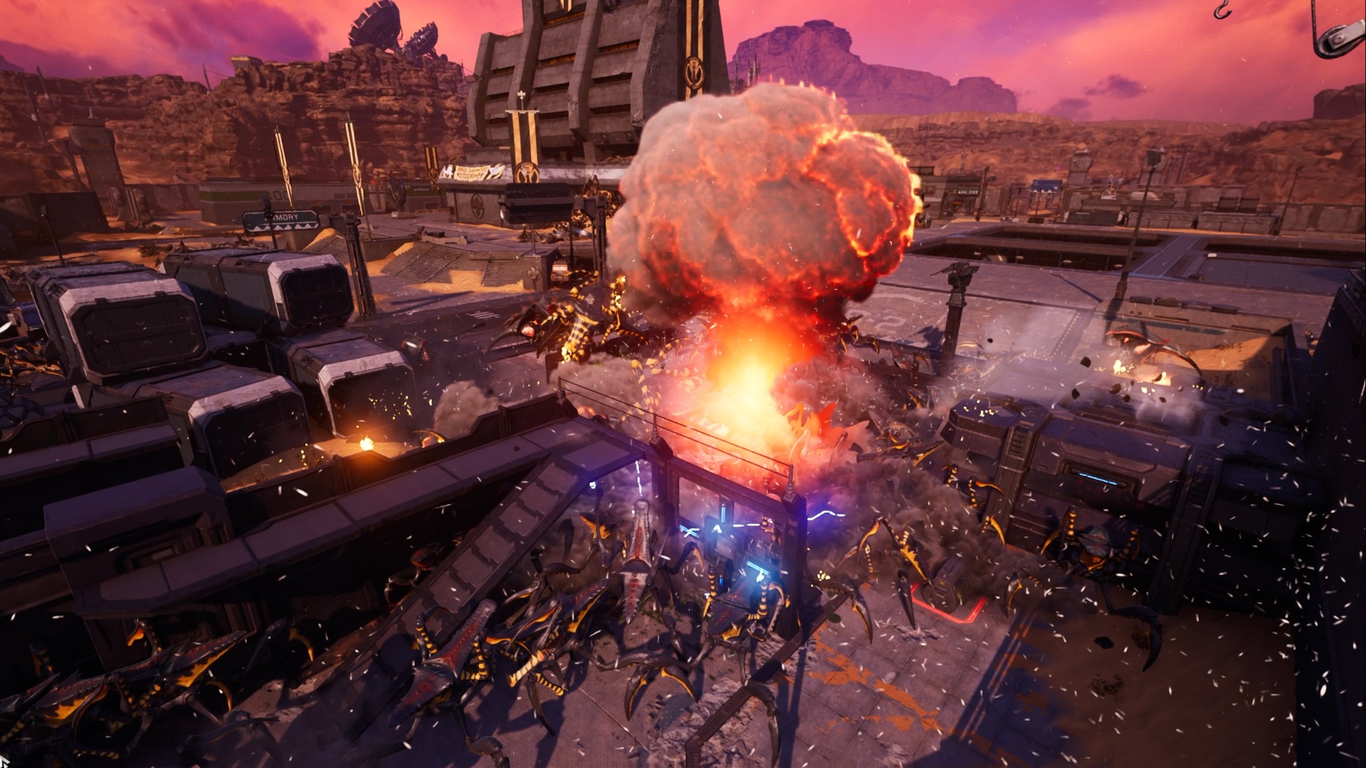 En medStarship Troopers: Extermination se suma a la acción.