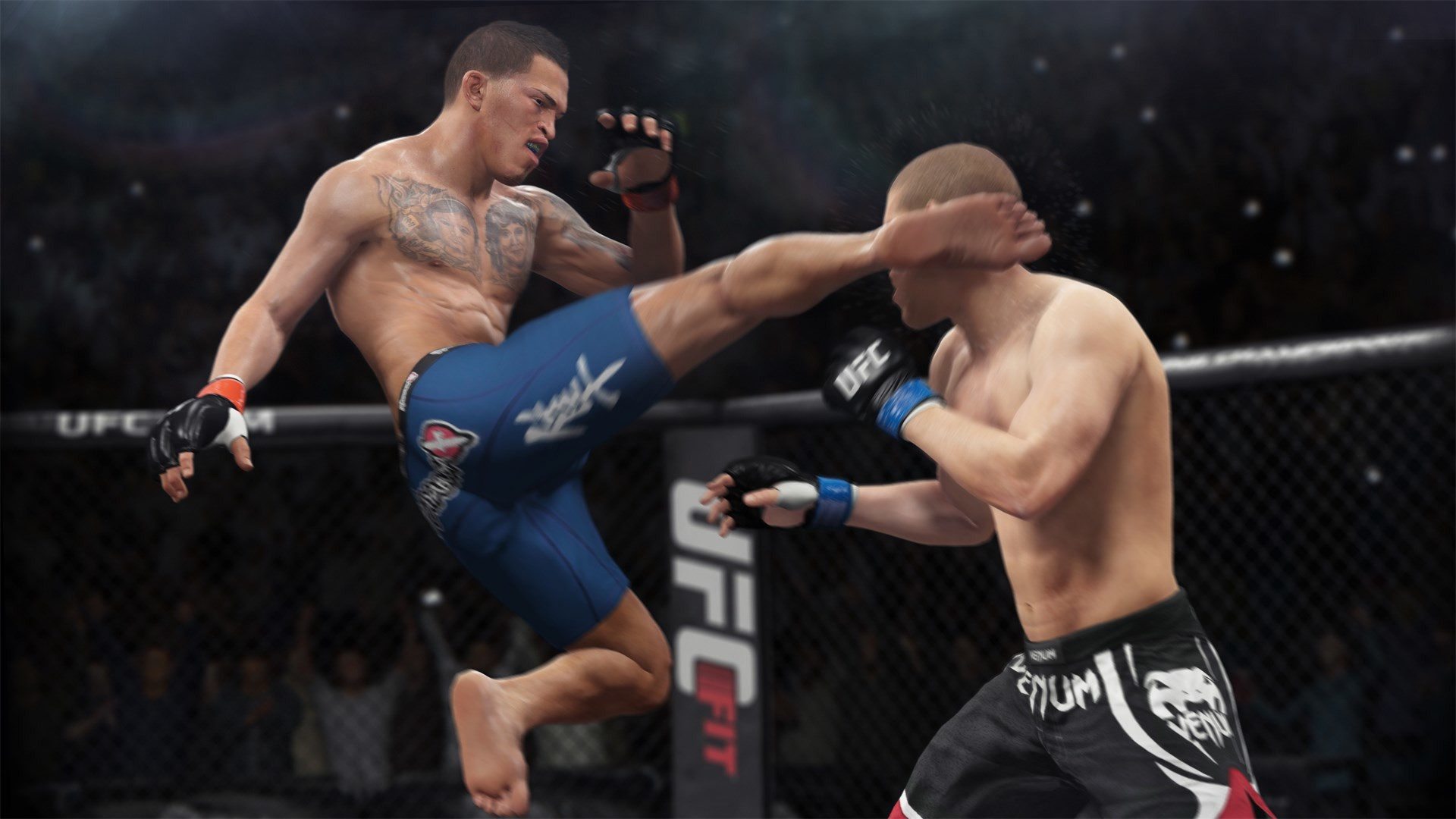 EA SPORTS, UFC 5ha presenta Fondo de los Modos de Juego.