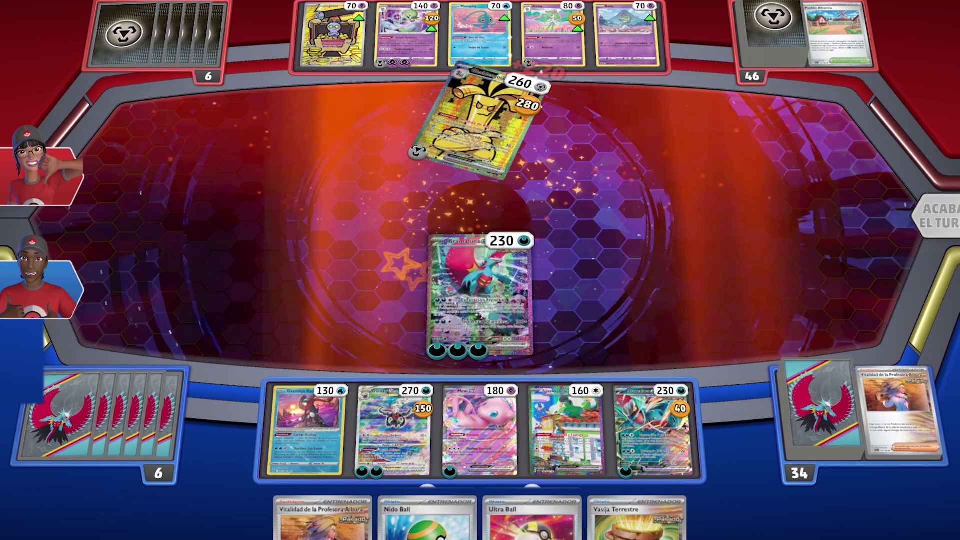 titulada Escarlata y Púrpura-Brecha Paradójica.