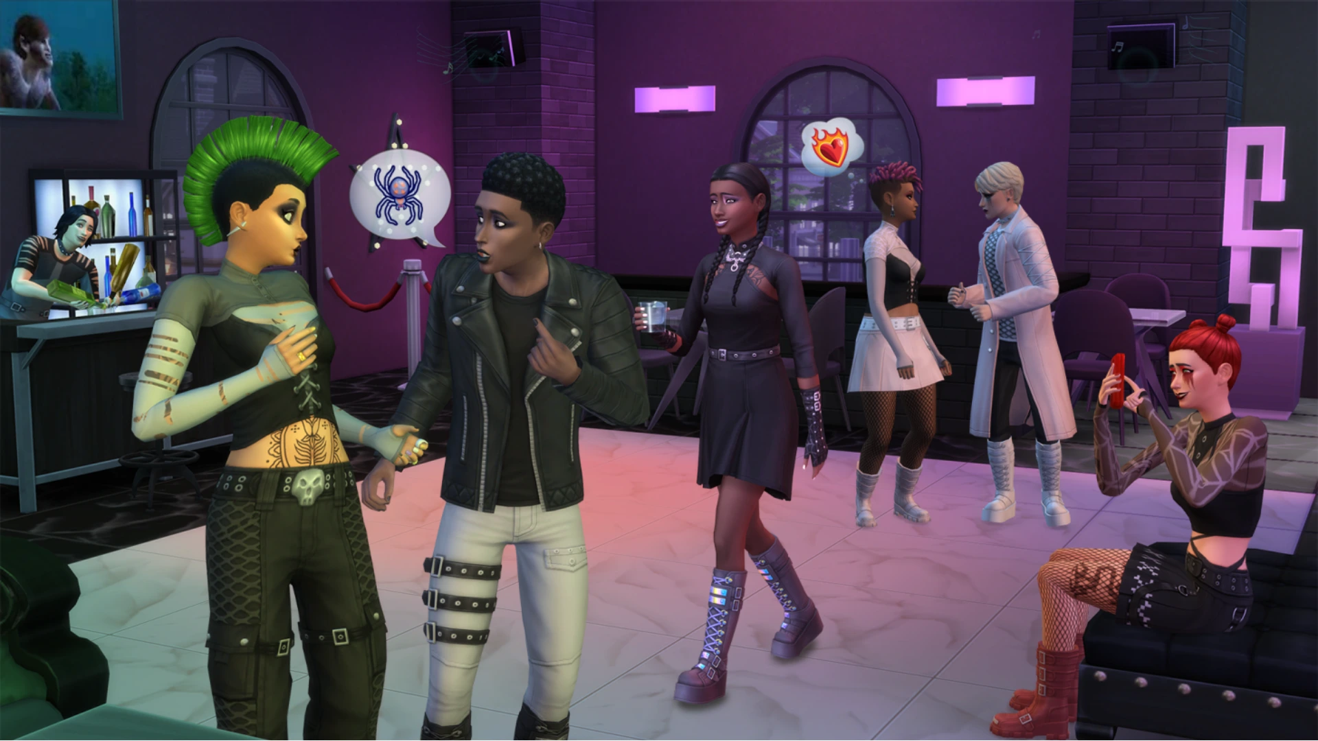 Los Sims 4 Gusto Gótico W Arata