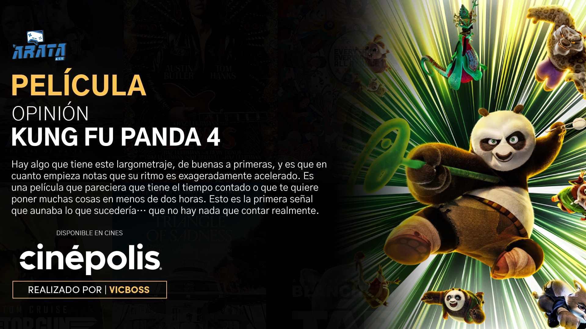 Kung Fu Panda 4 Reseña W Arata