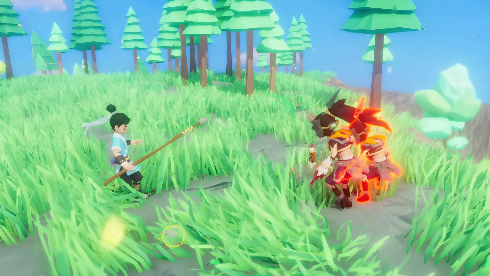 Pathless Woods Combat 1