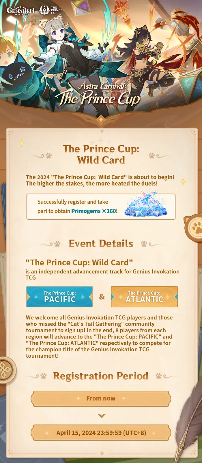 Genshin Impact Prince cup 2024 ss1