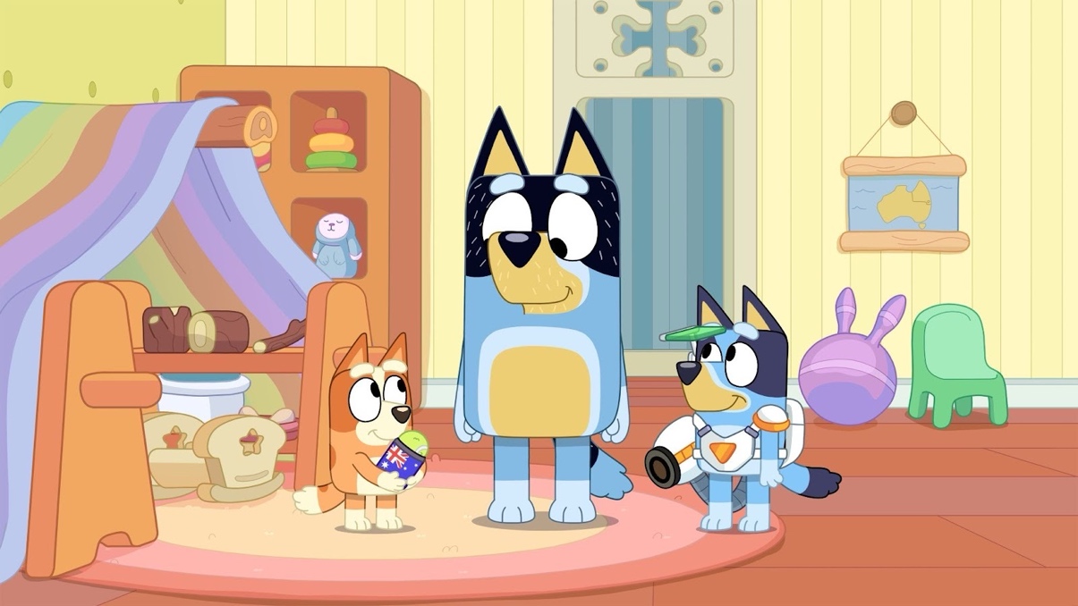 Bluey episodio Sorpresa