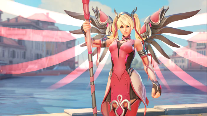 Skin Mercy Rosa.