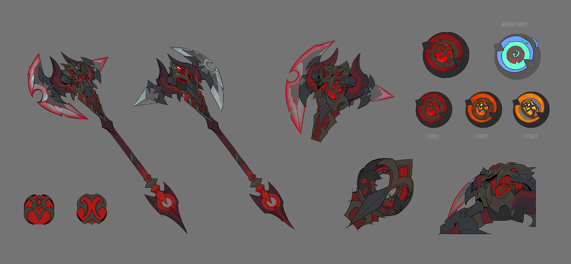 Overwatch 2 Reinhardt Demonio encadenado