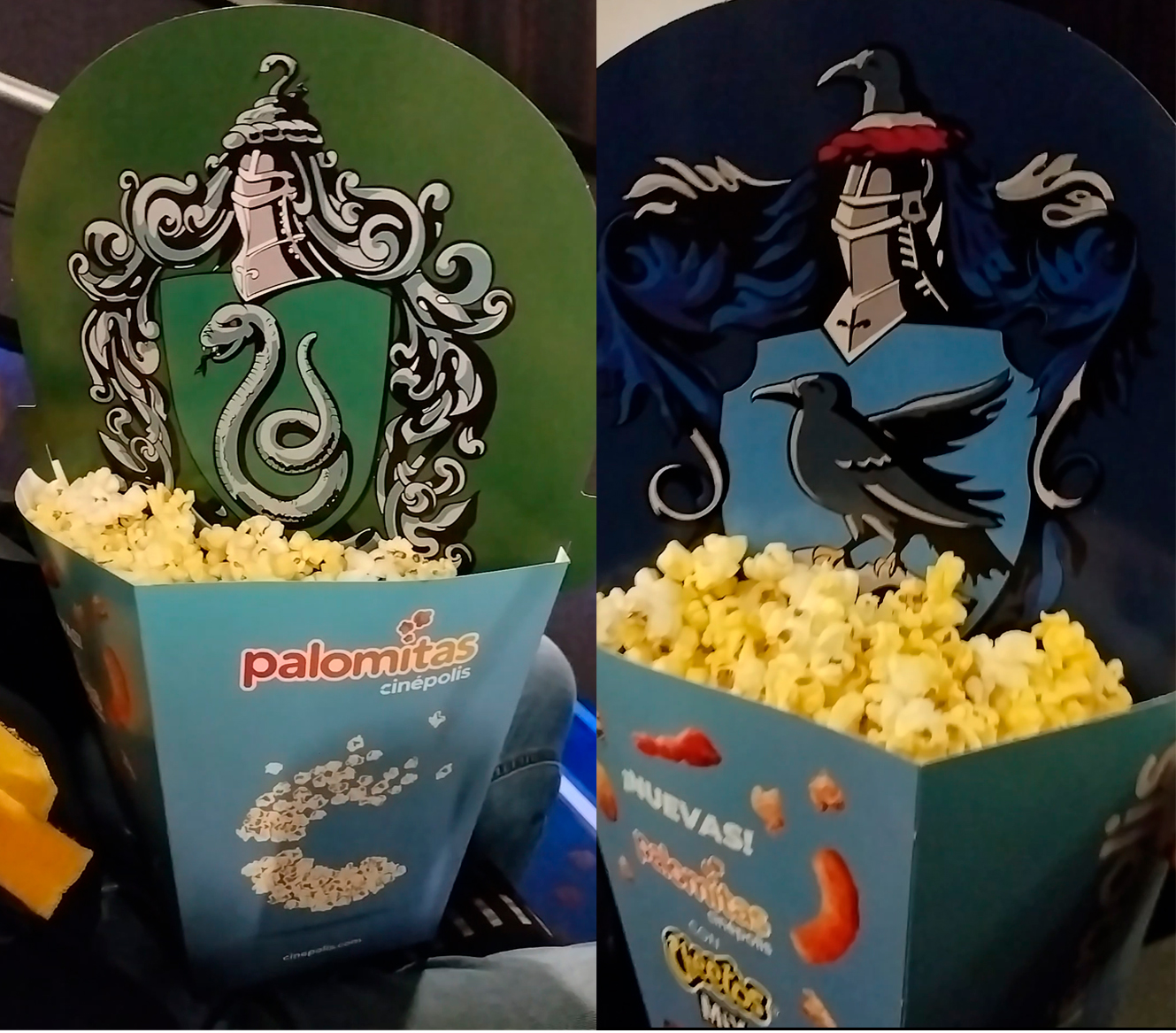 Palomitas temáticas.