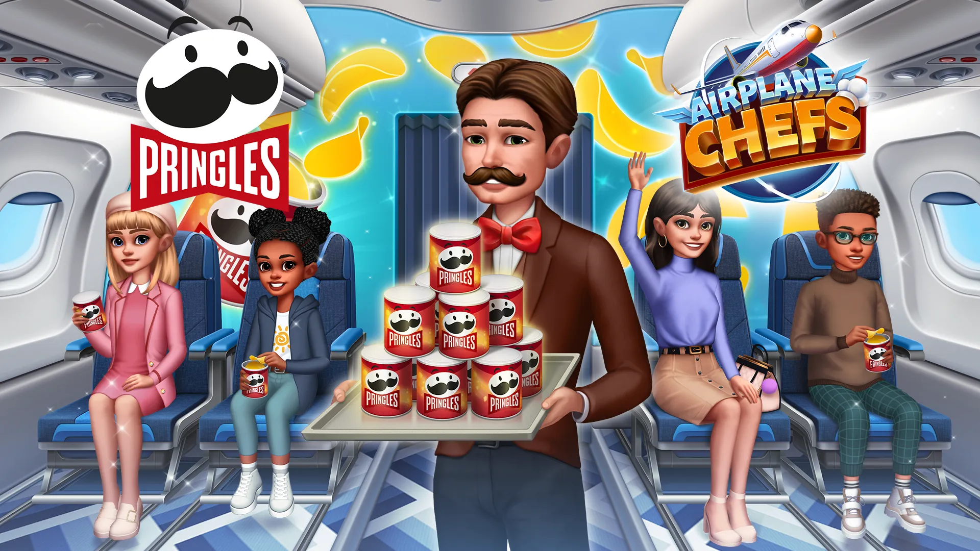 Airplane Chefs x Pringles W Arata