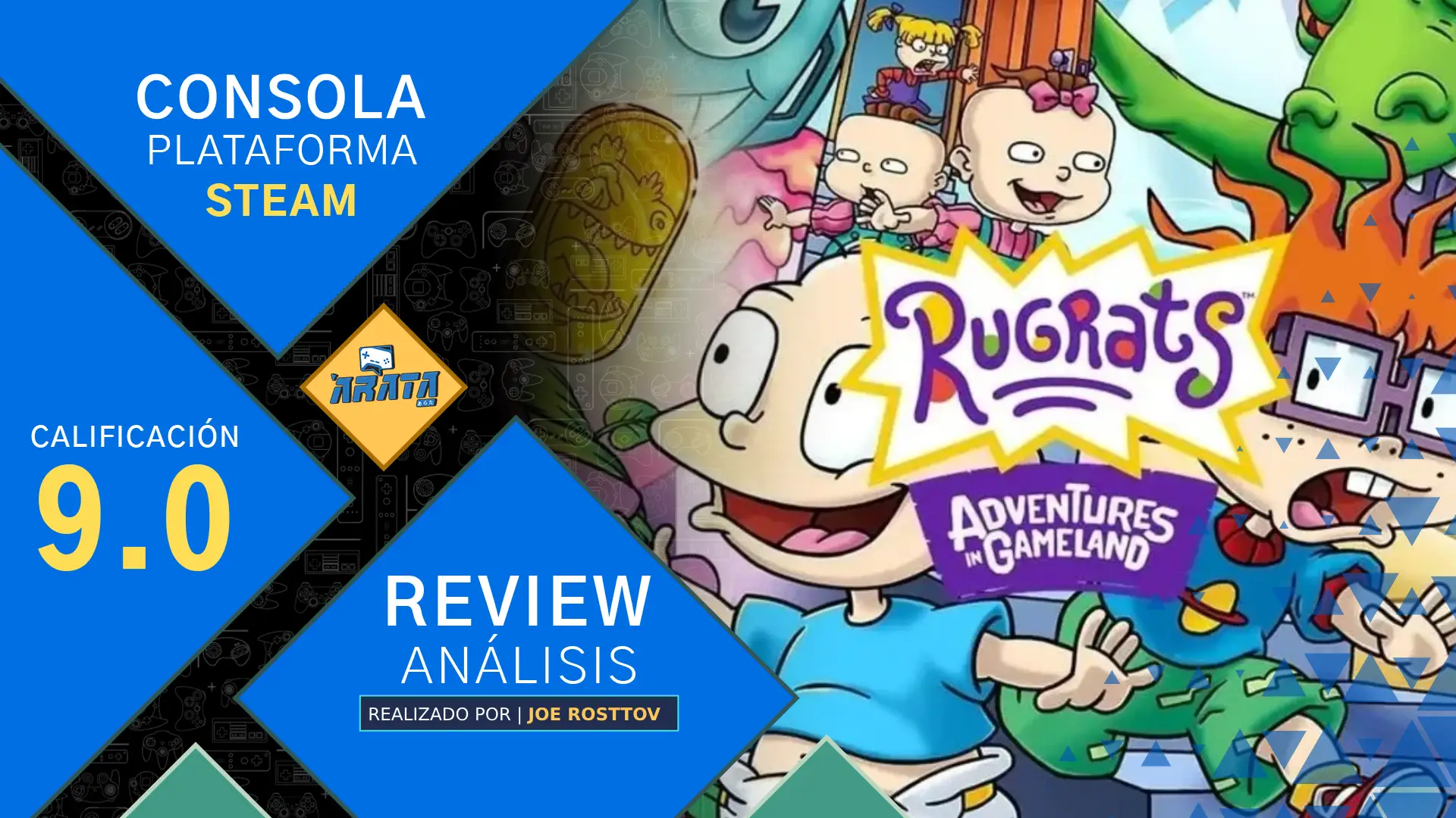 Rugrats - Adventures in Gamerland Portada