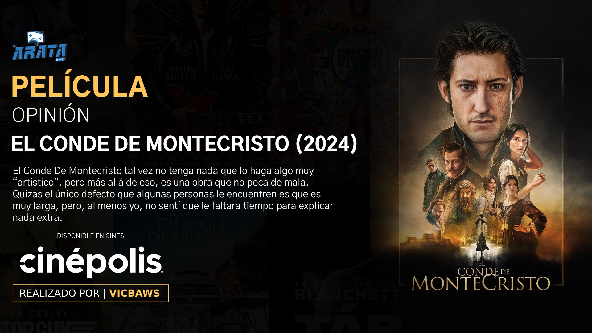 El Conde De Montecristo 2024 Review W Arata