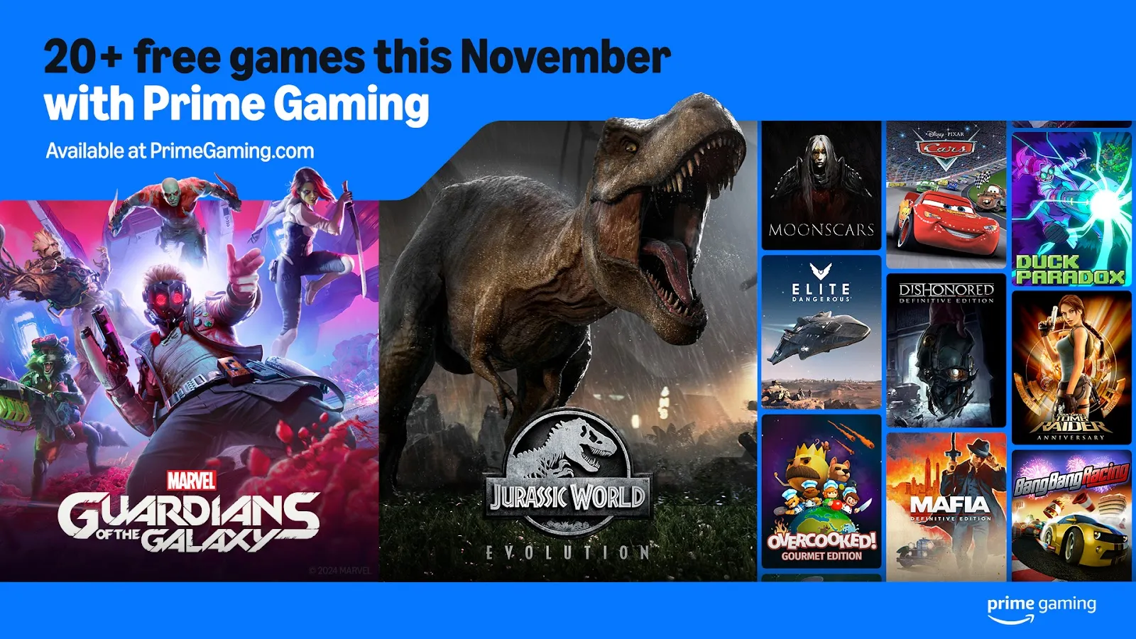 Prime Gaming noviembre 2024