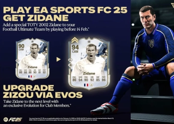 EA Sports FC 25 Zinedine Zidane TOTY 2002 W Arata