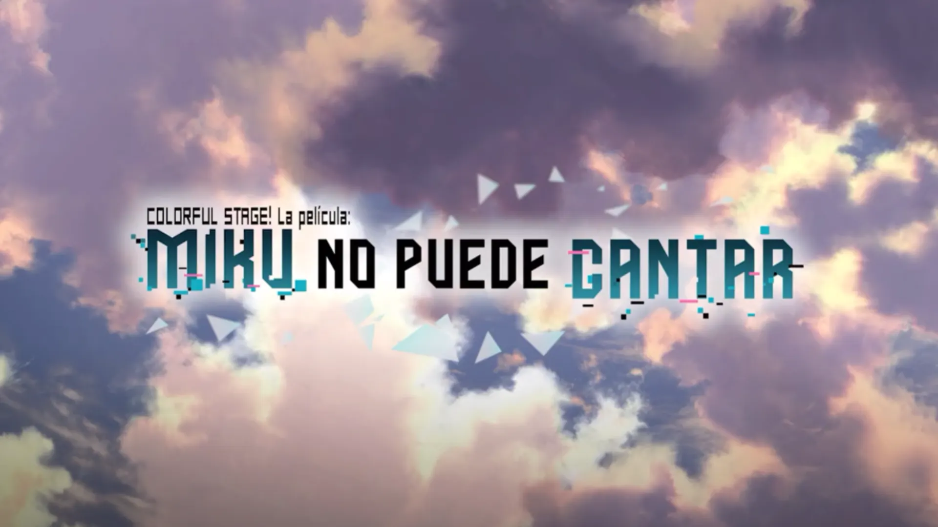Colorful Stage La Pelicula Miku no puede cantar W Arata