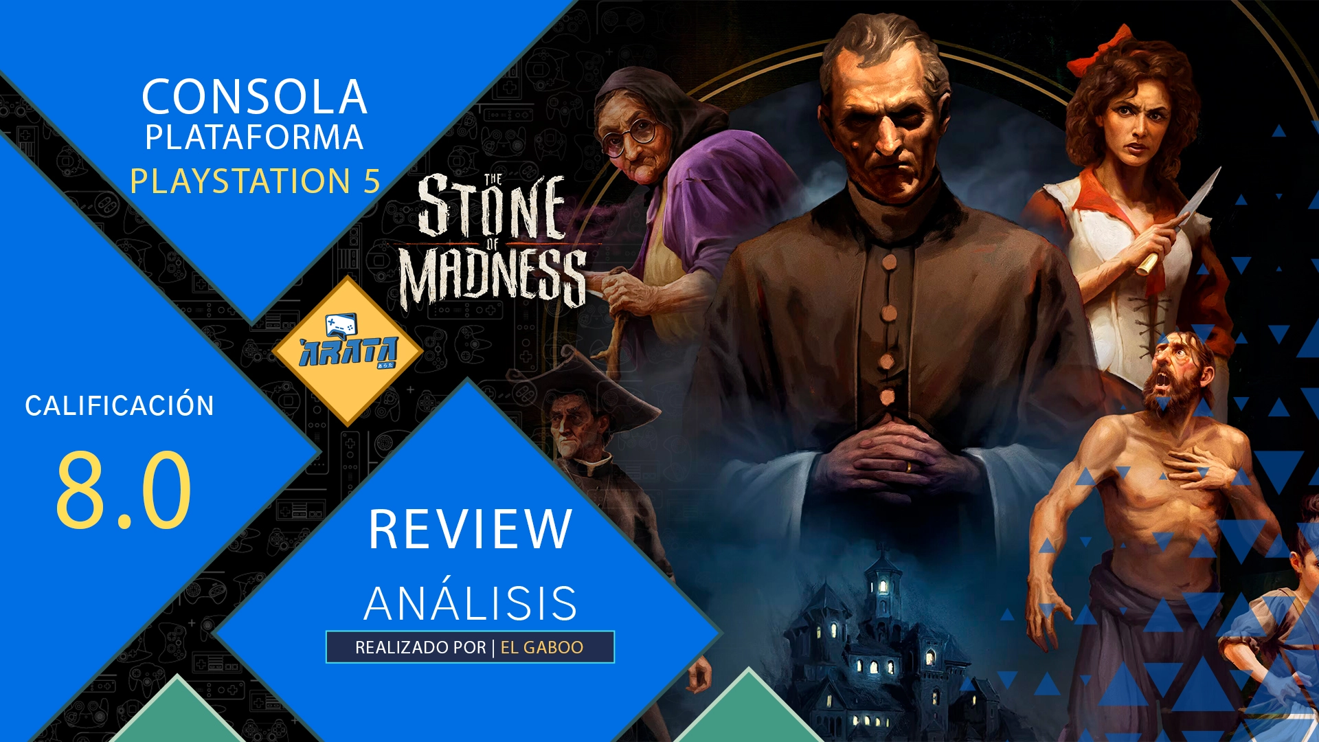 The Stone of Madness Review - Portada