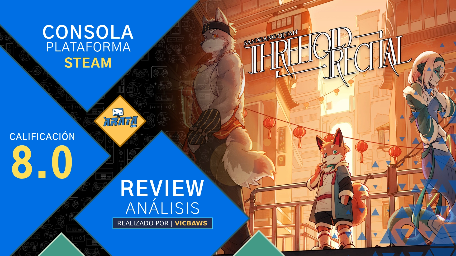 Threefold Recital Review W Arata