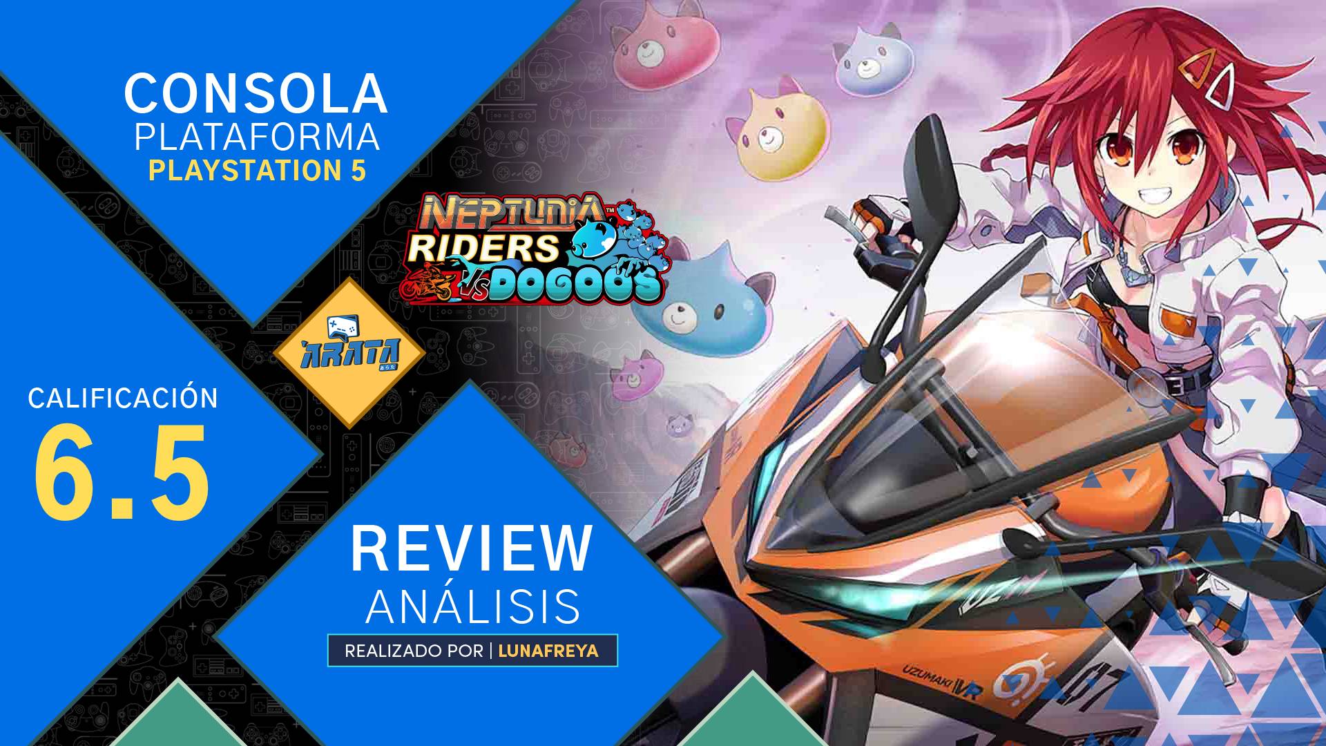Neptunia Riders vs Dogoos