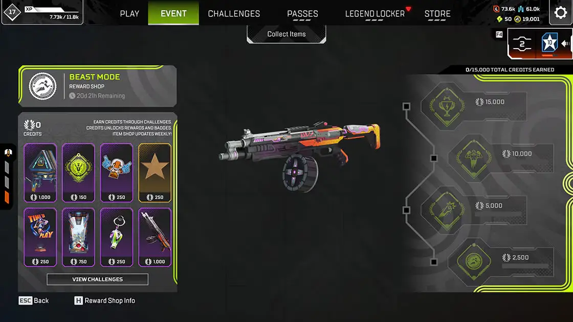 Apex Legends Modo bestia 1