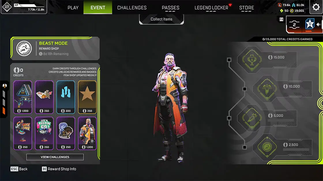 Apex Legends Modo bestia 2