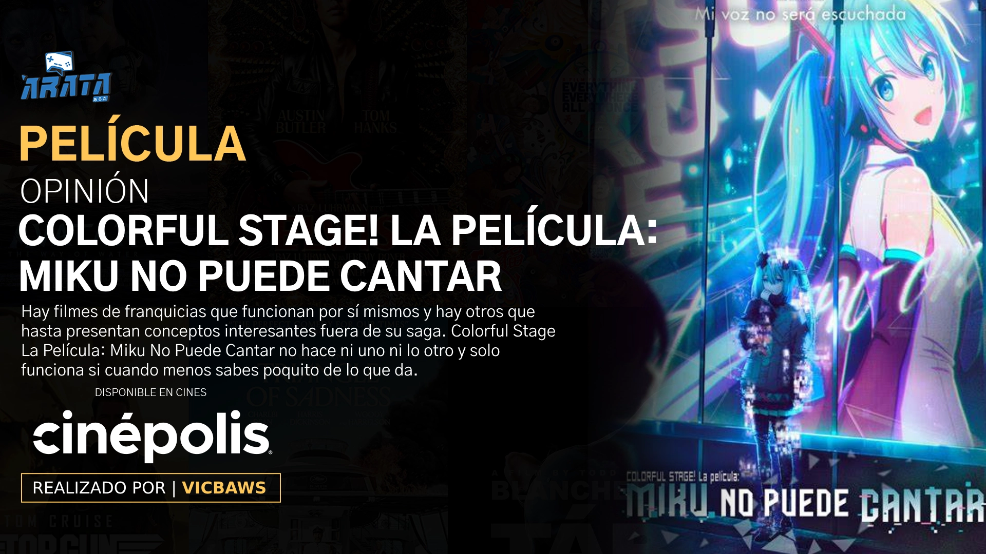 Miku No Puede Cantar Review W Arata