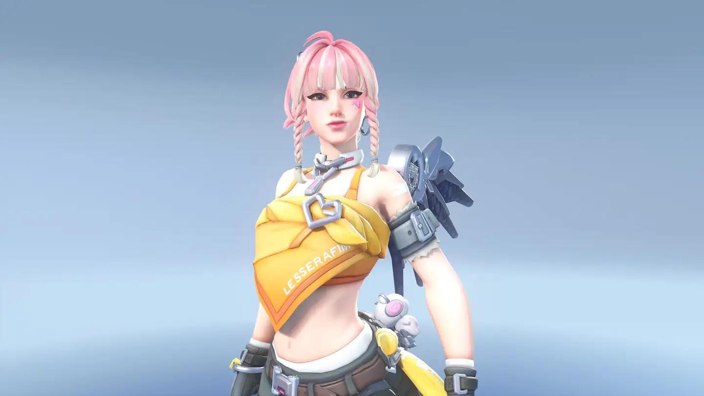 Overwatch 2 LE SSERAFIM Mercy