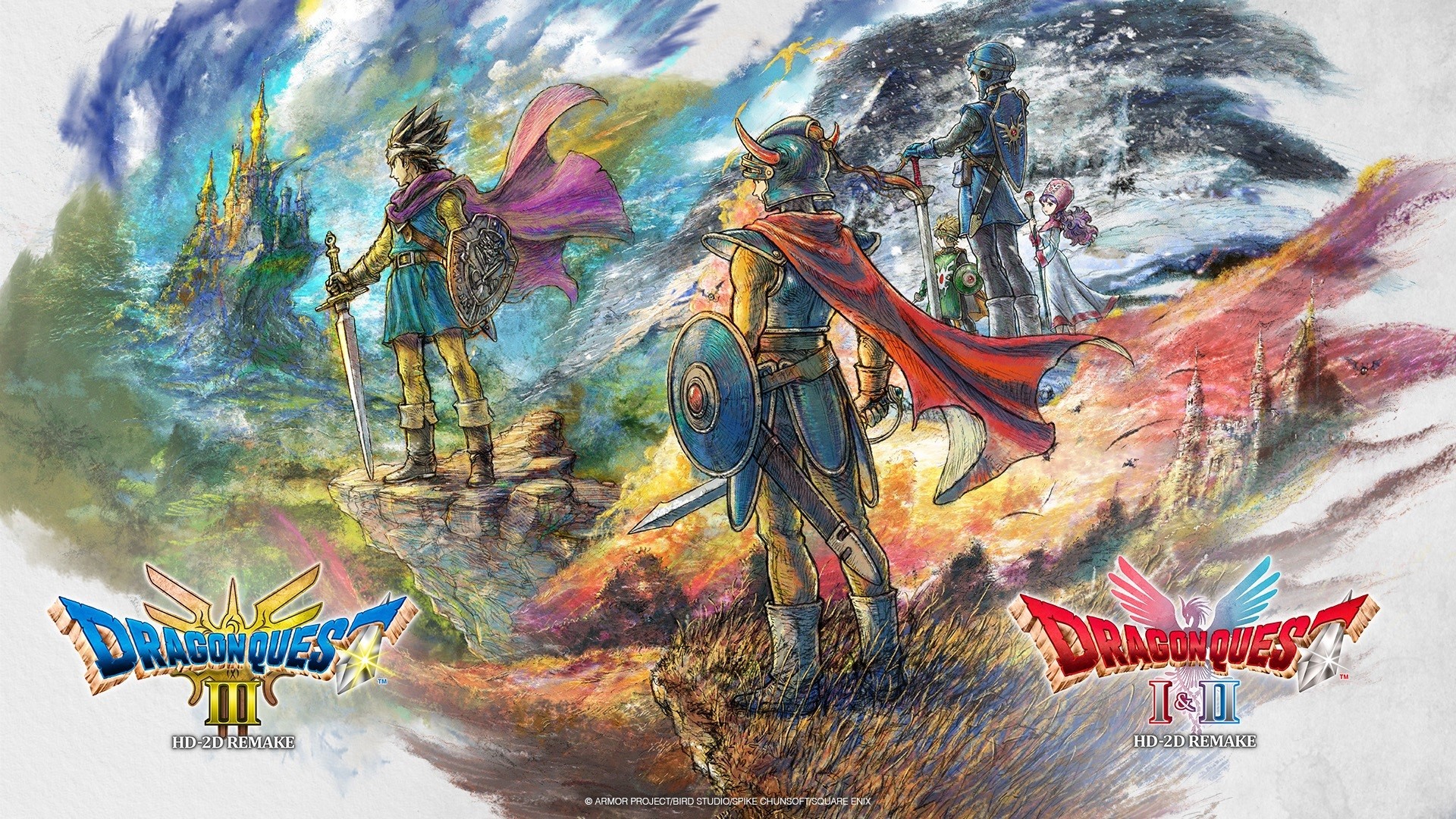 Dragon Quest I and II HD-2D
