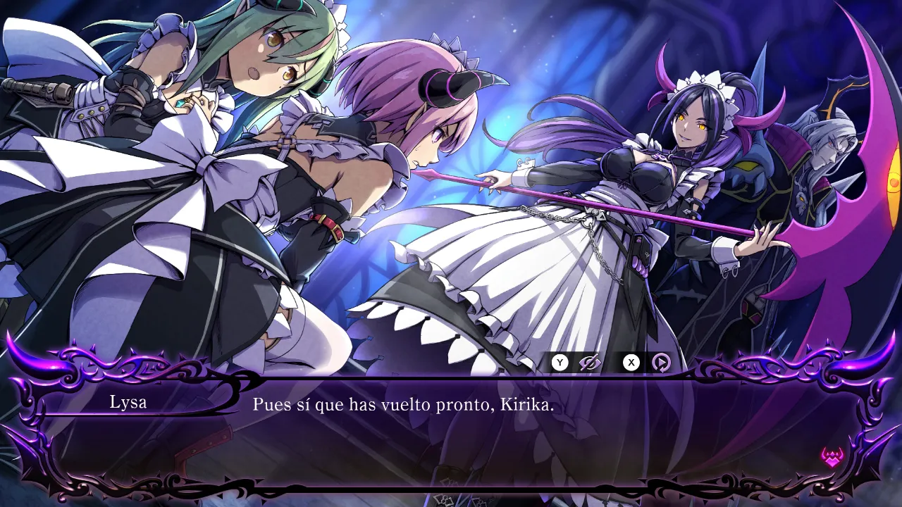 Gal Guardians Servants of the Dark - Kirika, Masha y Lysa