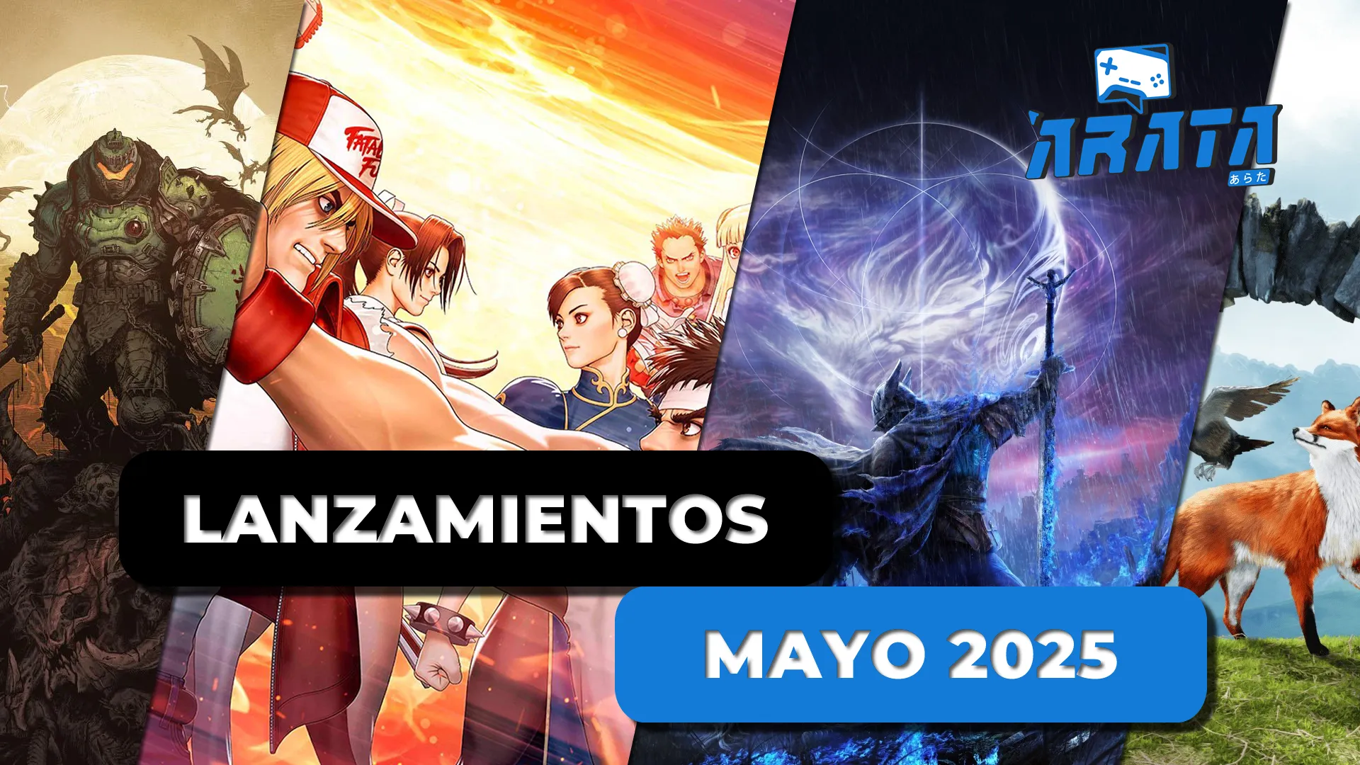 videojuegos mayo 2025