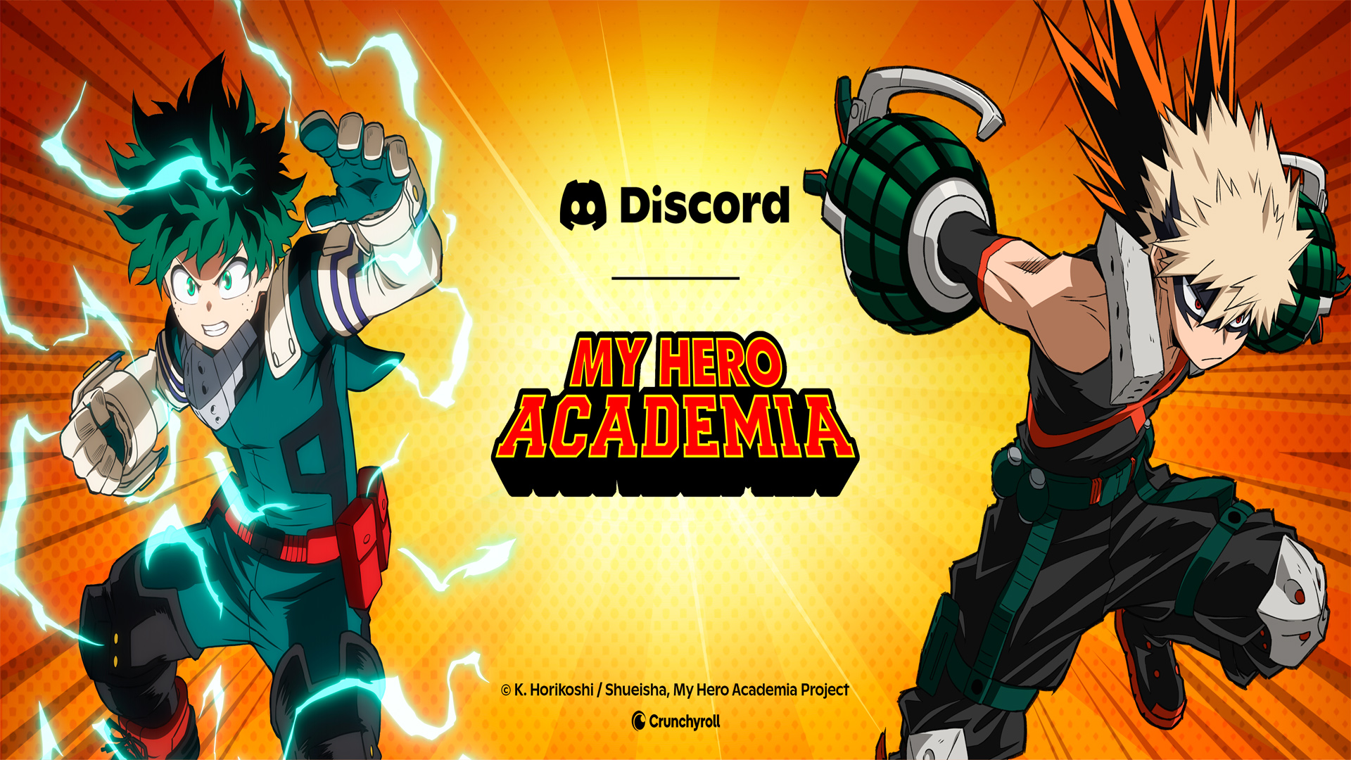 Crunchyroll x Discord BNHA