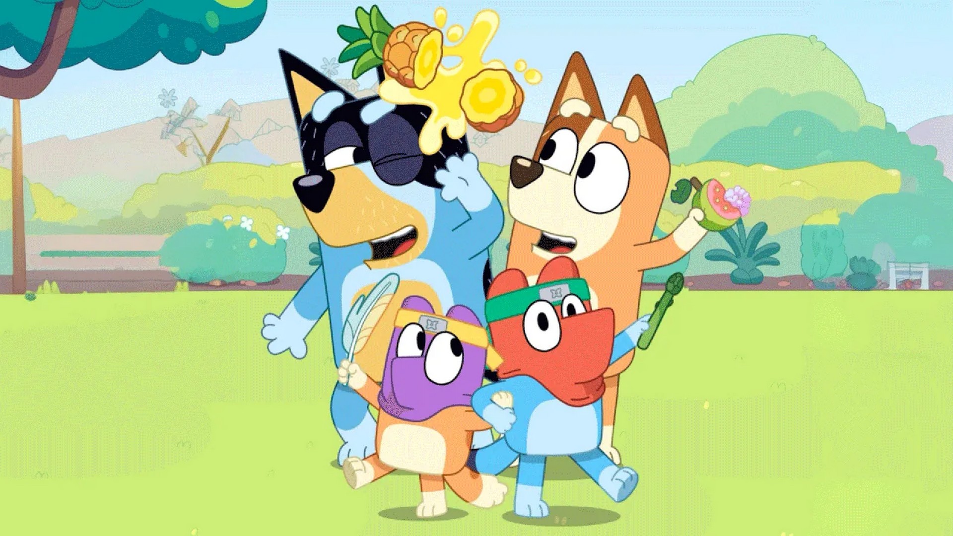 Bluey x Fruit Ninja Classic