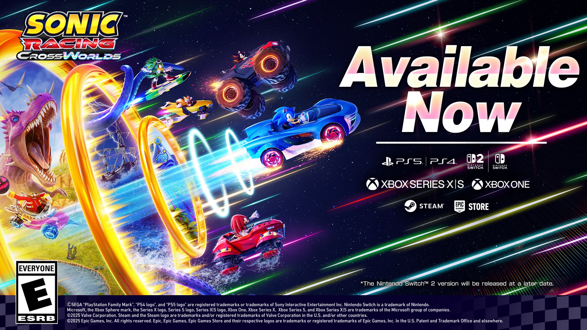 Sonic Racing CrossWorlds