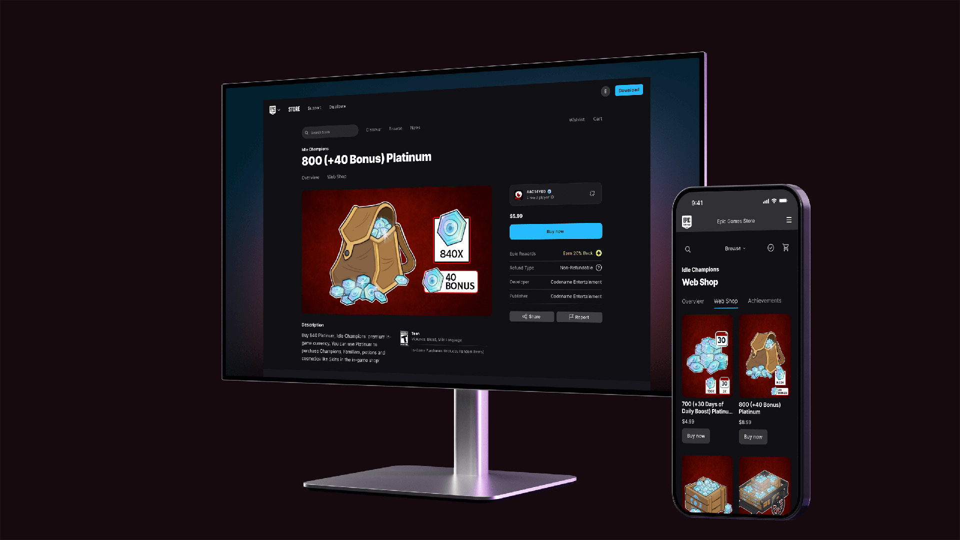 Epic Web Shops