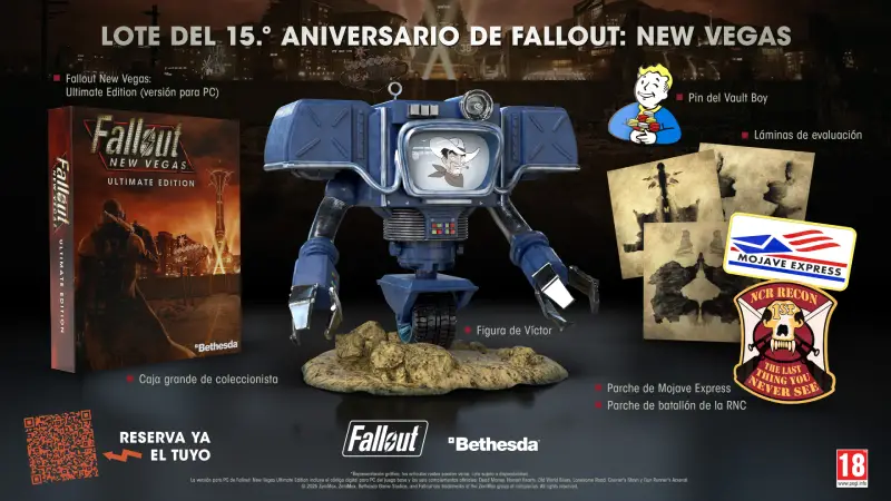 Lote del 15º aniversario de Fallout: New Vegas