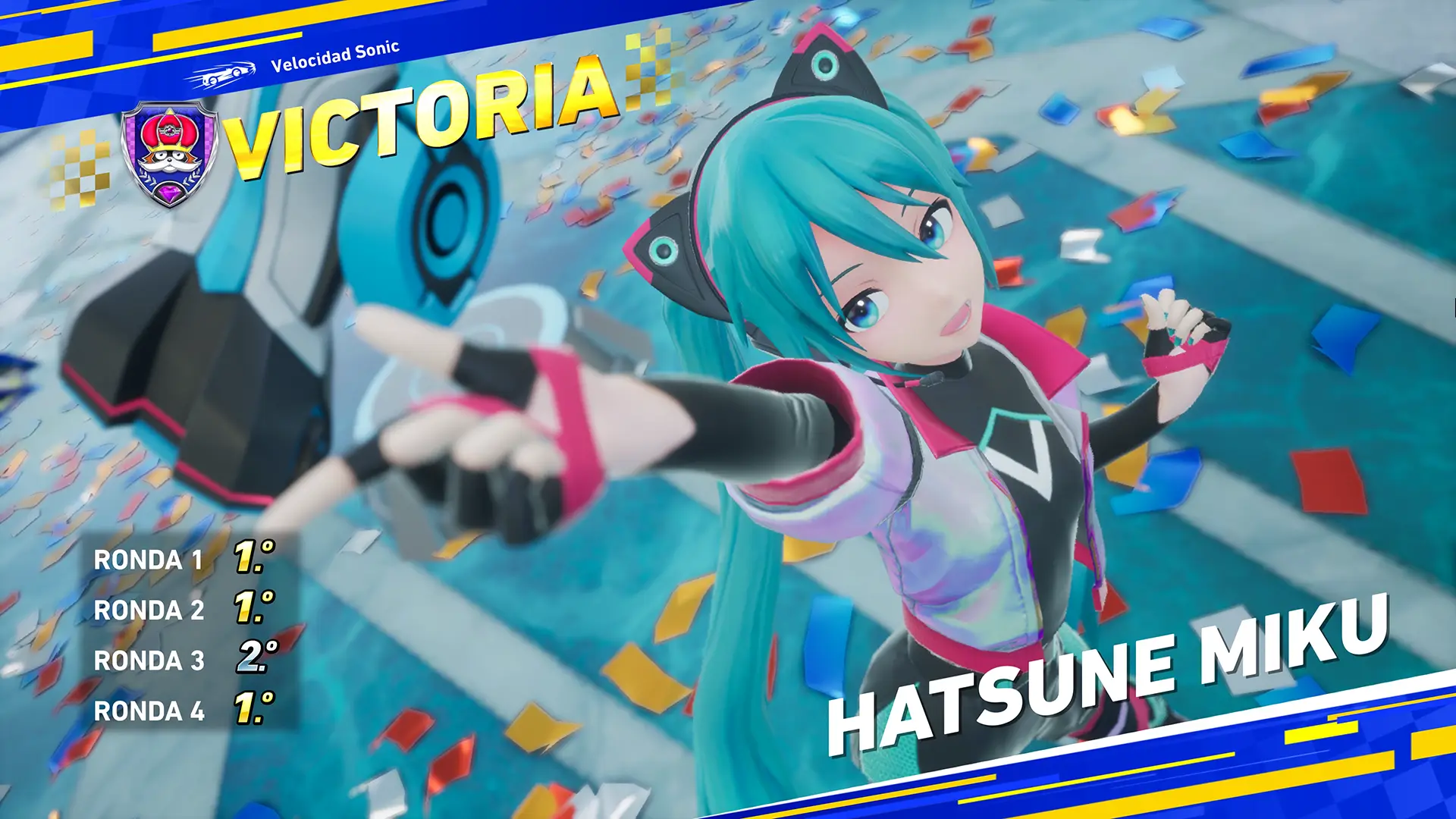 Sonic Racing CrossWorlds - Hatsune Miku