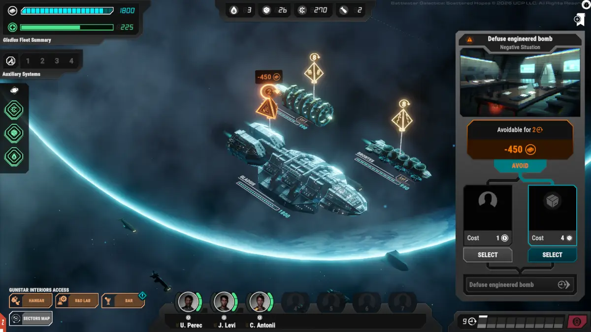 Battlestar Galactica: Scattered Hopes