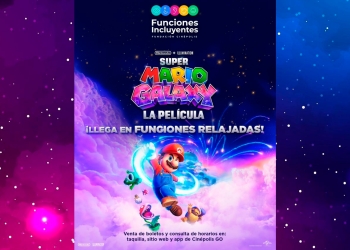 Super Mario Galaxy funciones relajadas