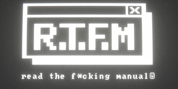 Read The F*cking Manual