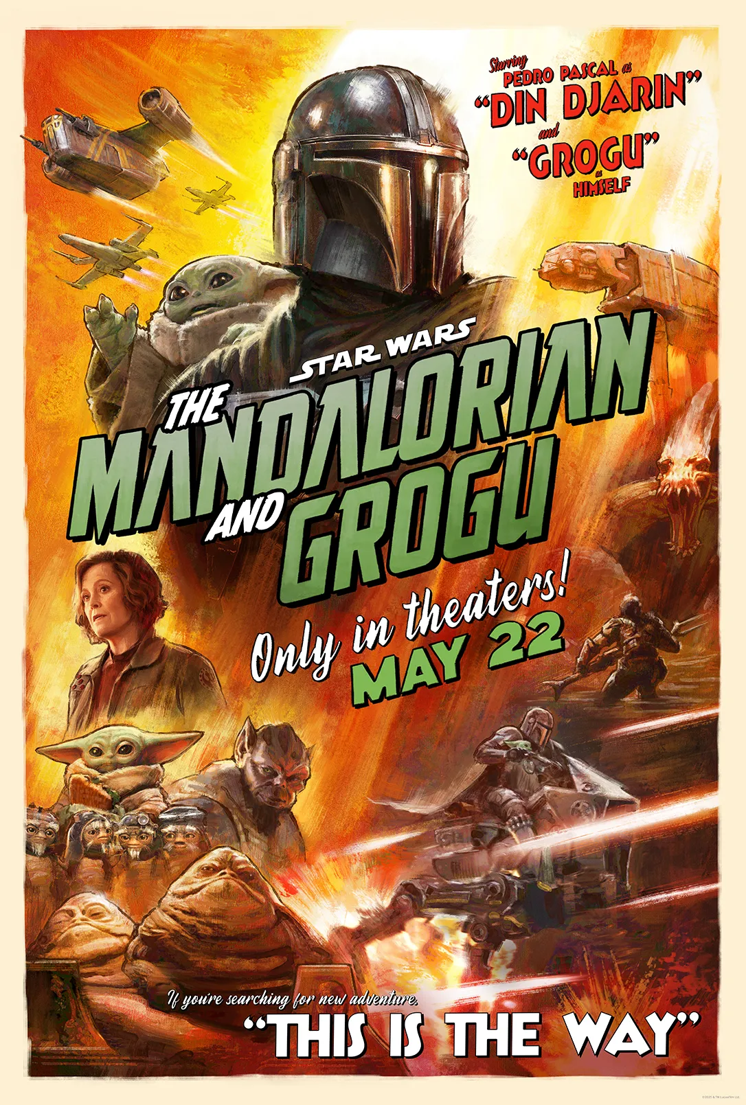 May MANDALORIAN POSTER