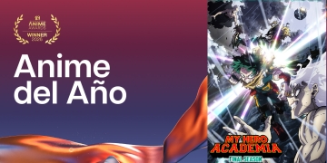 My hero academia Ganador Anime del año