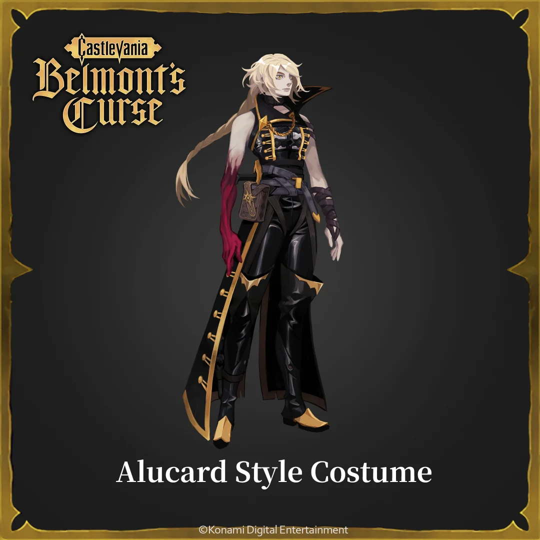 Castlevania: Belmont's Curse - Estilo de Alucard